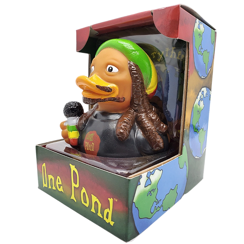 Bob Marley "One Pond" Rubber Duck - Limited Edition by CelebriDucks