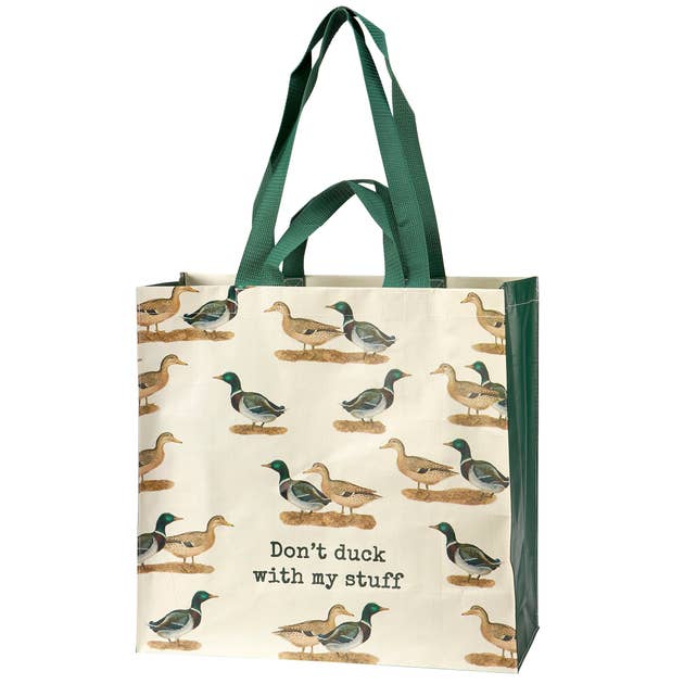 Don't Duck With My Stuff Market Tote by Primitives by Kathy
