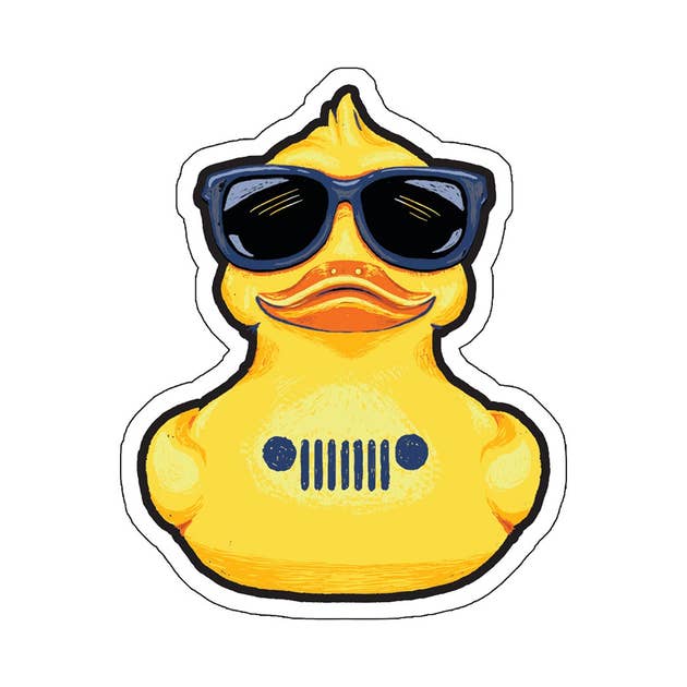 Jeep - Duck Sticker by JEDCo Brands, Inc.