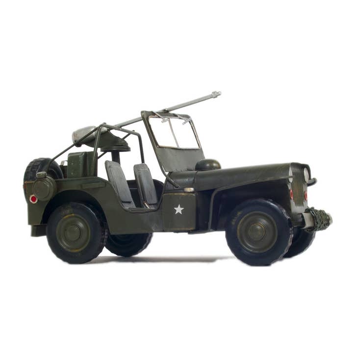 1941 Willys MB Military Jeep Sculpture by HomeRoots