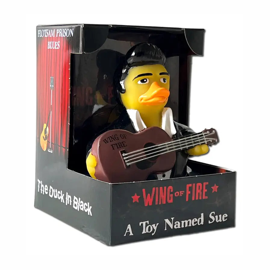 Johnny Cash Rubber Duck - "Wing of Fire" Limited Edition