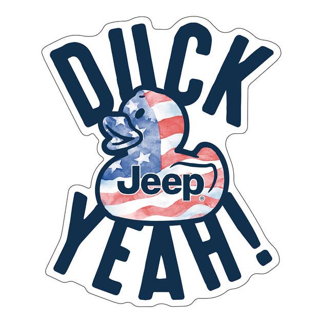 Jeep - Duck Yeah Sticker by JEDCo Brands, Inc.