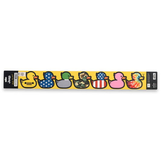 Official Jeep patterned rubber ducks long adhesive decal