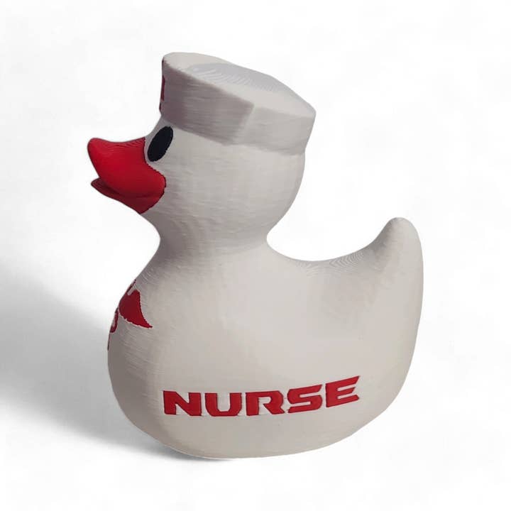 Additional supplier view of nurse duck collectible