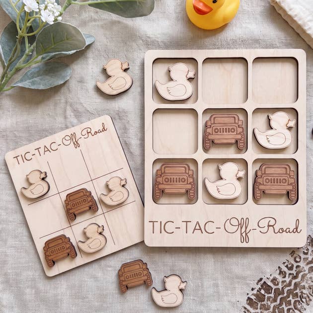 Off-Road Tictactoe - Mini by Birch House Games & Gifts