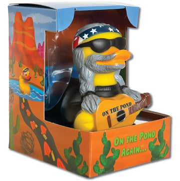 Willie Nelson Specialty Rubber Duck - "On the Pond Again" Limited Edition by CelebriDucks