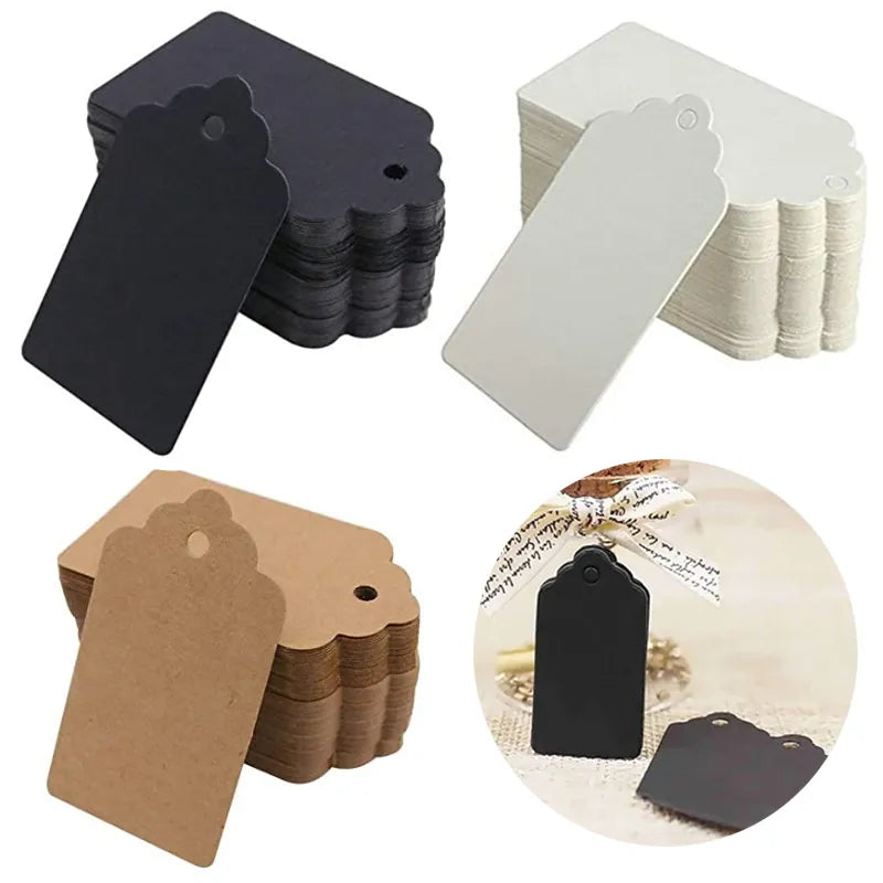 Supplier blank kraft gift tag reference for planned Ducking Tag Refills
