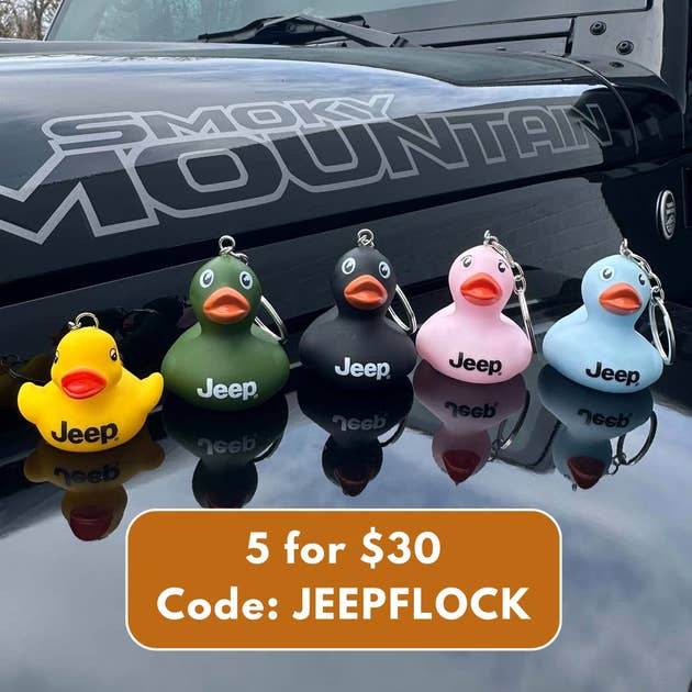 Jeep - Duck Keychain by JEDCo Brands, Inc.