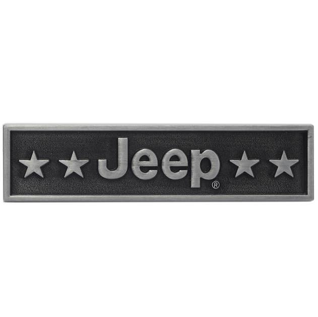 Jeep Die Cast Metal Drawer Pull by Open Road Brands, LLC