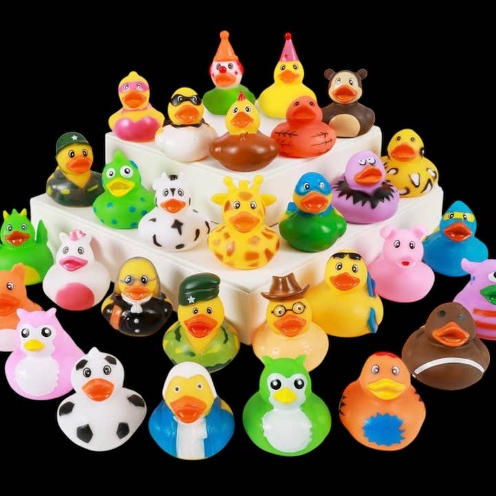 Supplier detail view of tagged ready-to-duck rubber duck
