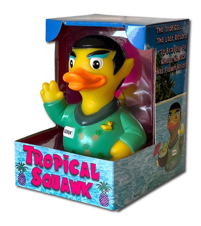 Tropical Squack Rubber Duck - Limited Edition by CelebriDucks